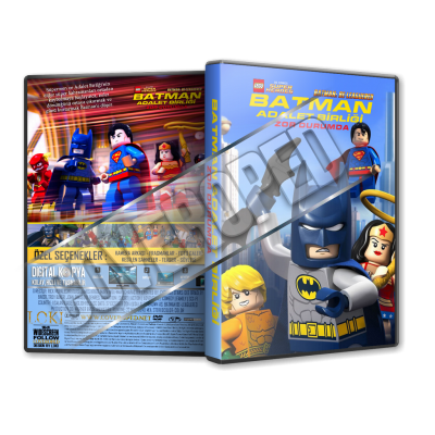 Lego DC Comics Batman Be-Leaguered 2014 Türkçe Dvd Cover Tasarımı